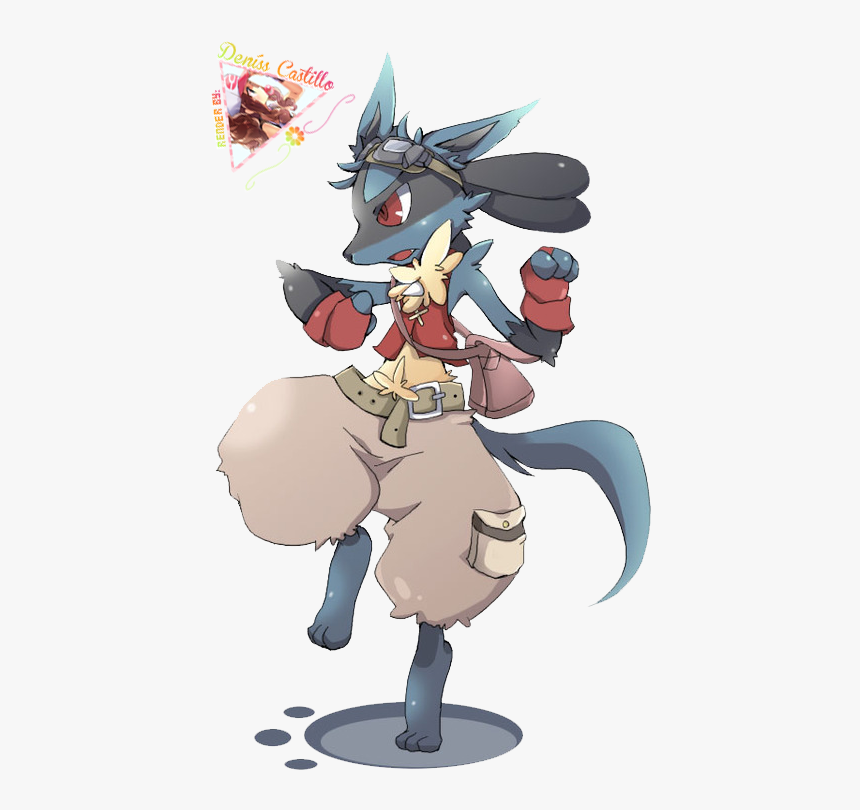 Mega Lucario Png, Transparent Png