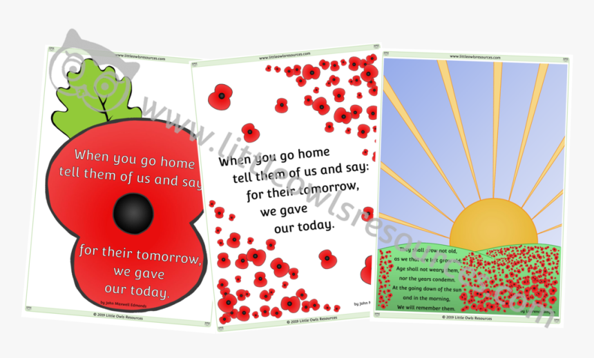 Poppy Poems Cover, HD Png Download