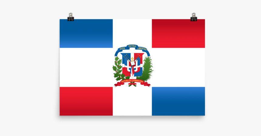 Dominican Republic Flag Wall Art, HD Png Download