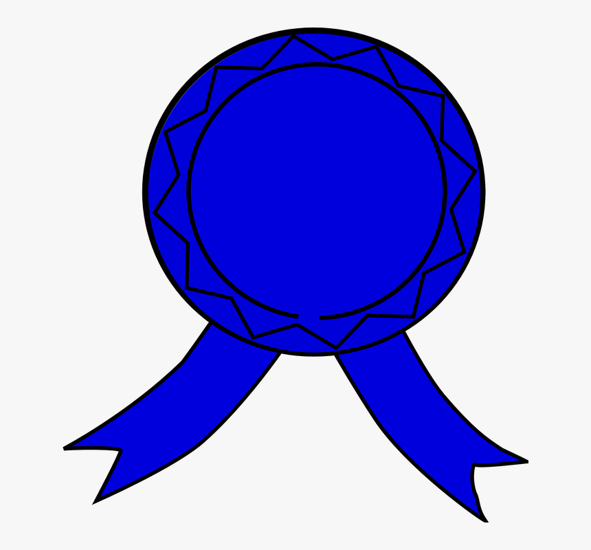 Badge, Blue, Emblem, Device, Fashion, Accessory, Prize, HD Png Download