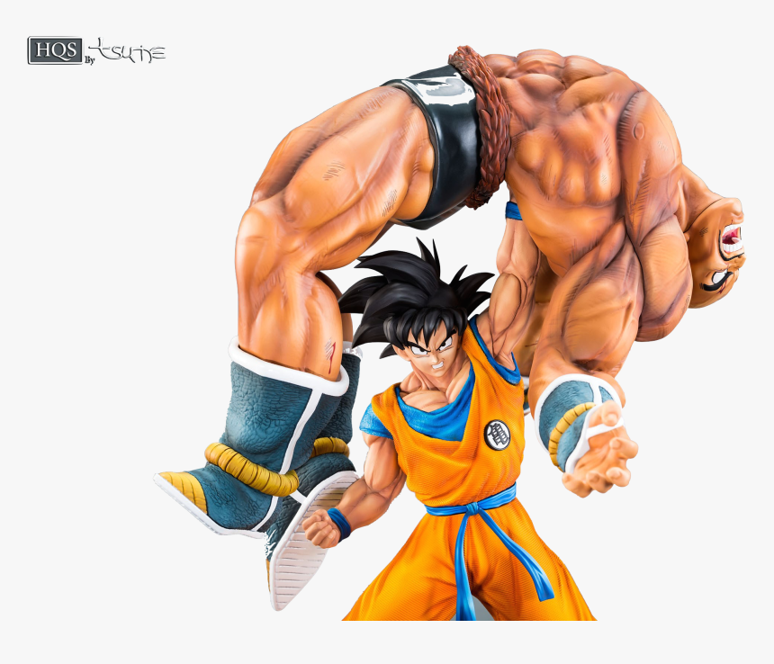 Tsume Goku Vs Nappa The Quiet Wrath Of Son Goku Statue, HD Png Download