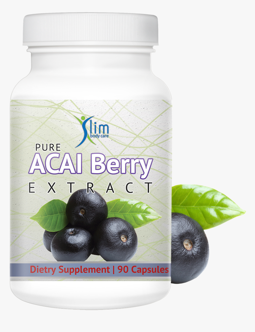 Acai Berry Extract Pure 600 Mg, HD Png Download