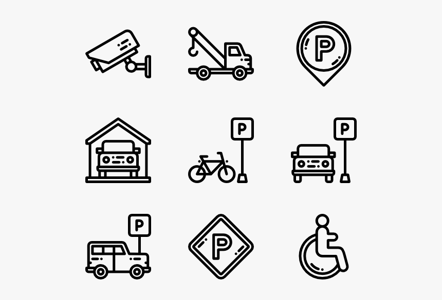 Parking Png, Transparent Png