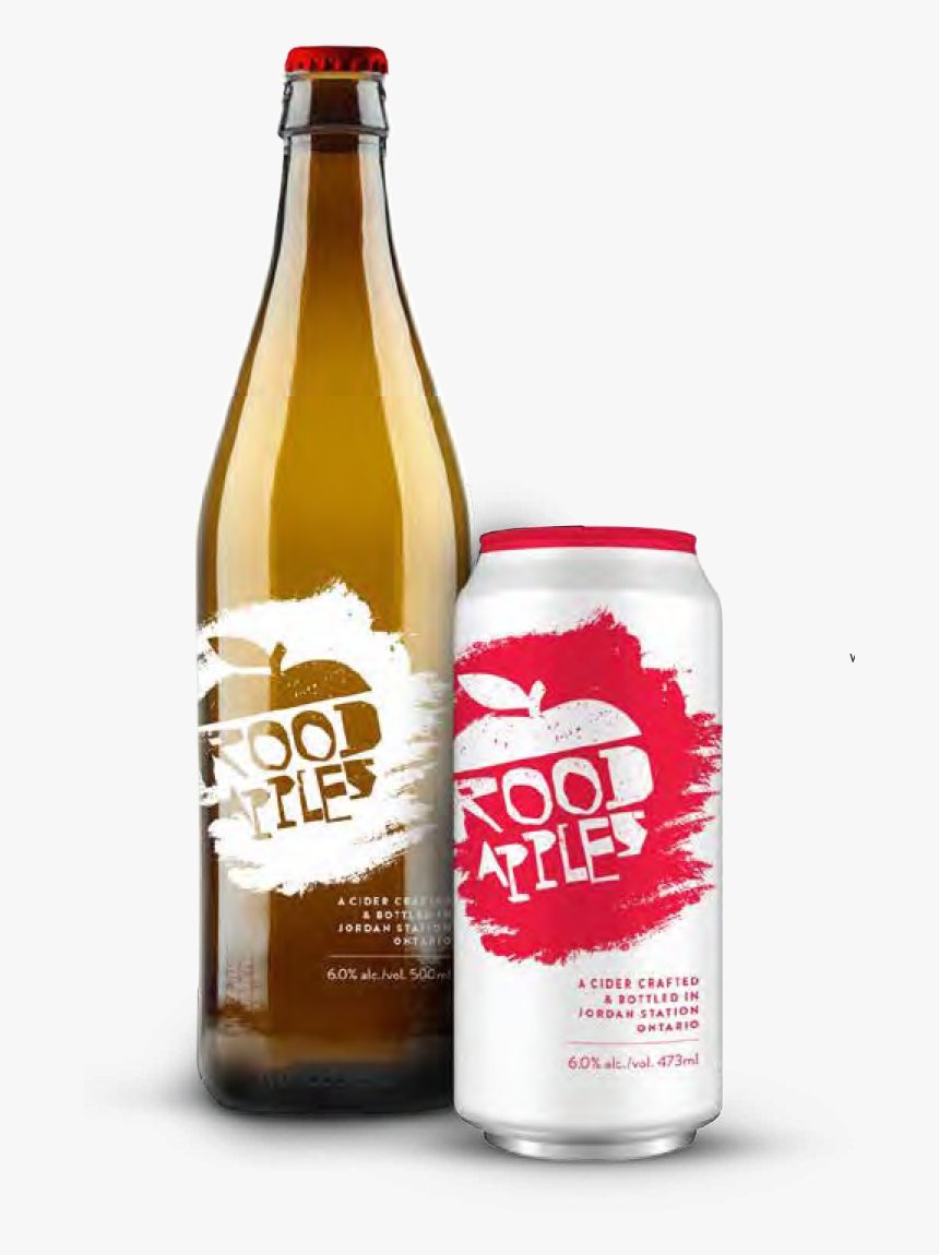 Rood Apple Bottle Can, HD Png Download