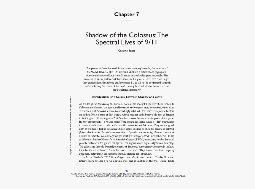 Shadow Of The Colossus Png, Transparent Png