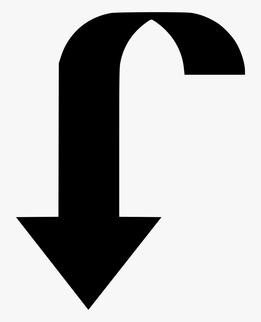 Arrow Down Expand File Save Download, HD Png Download