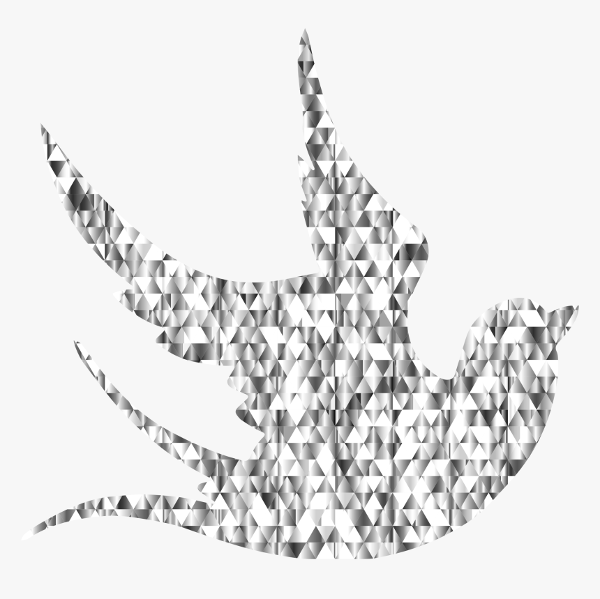 This Free Icons Png Design Of Diamond Gemstone Dove, Transparent Png