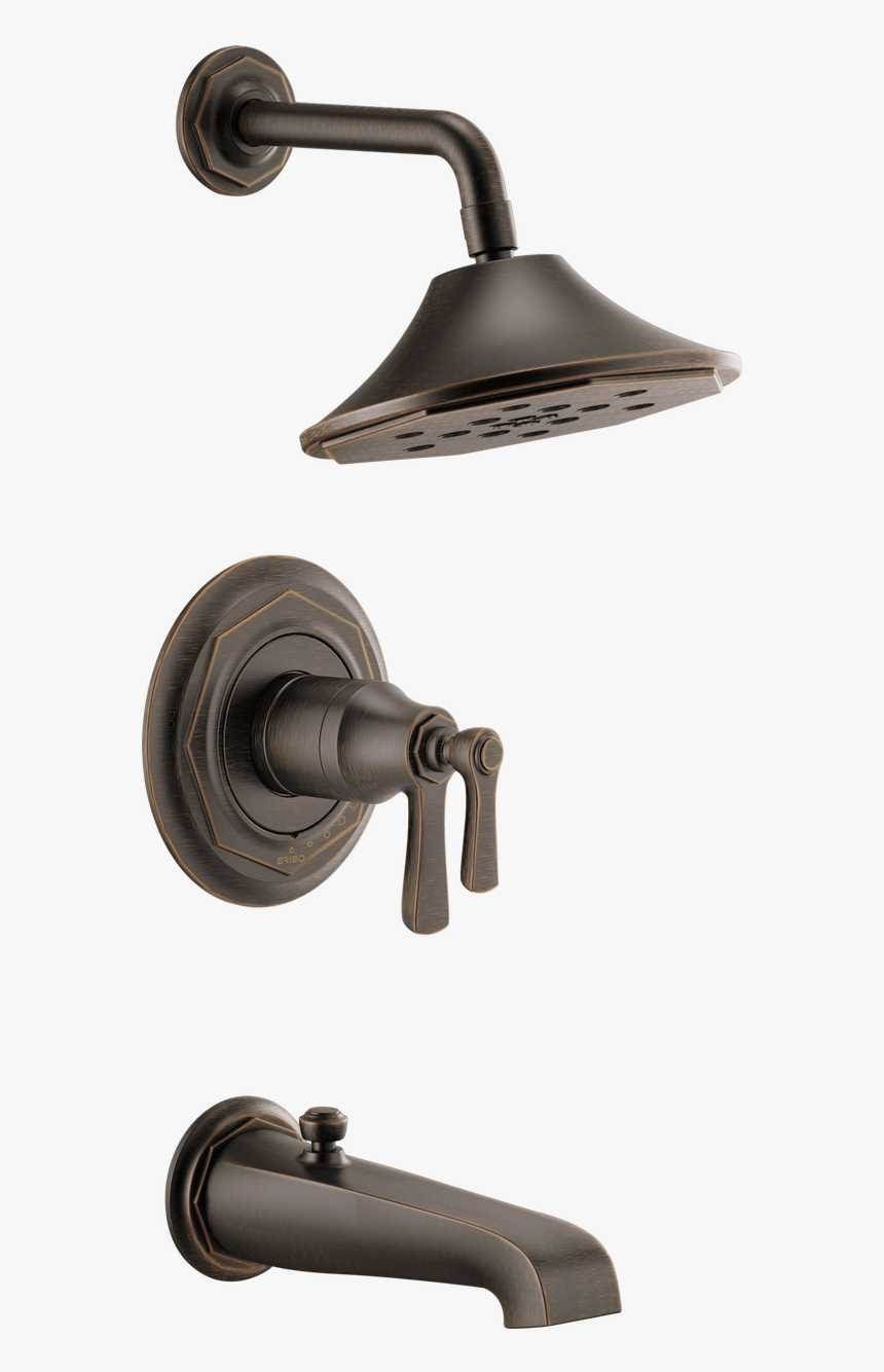 Brizo Rook T60461-rb Tempassure Thermostatic Tub/shower, HD Png Download