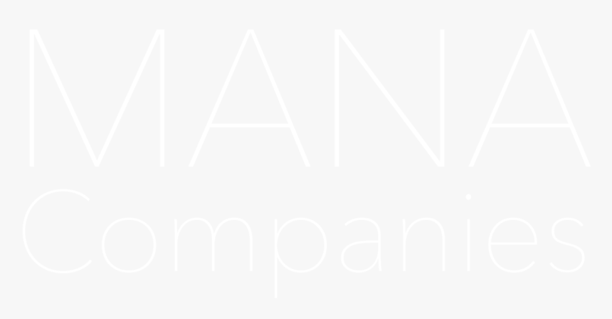 Mana Companies Logo White4, HD Png Download