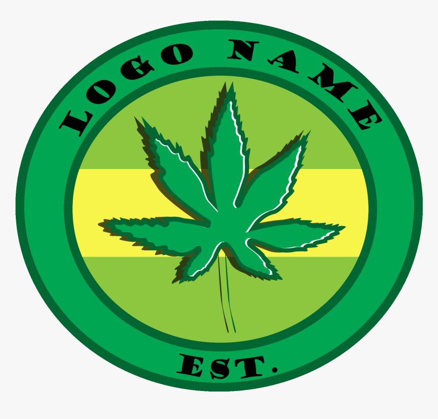 Cbd Company Logo Typography Cannabis Branding Cannabis, HD Png Download