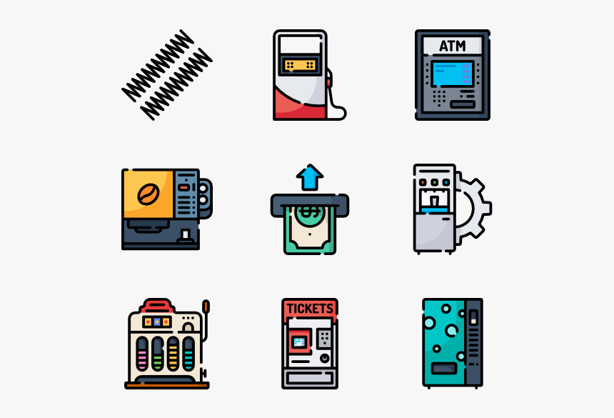 Vending Machine Png, Transparent Png