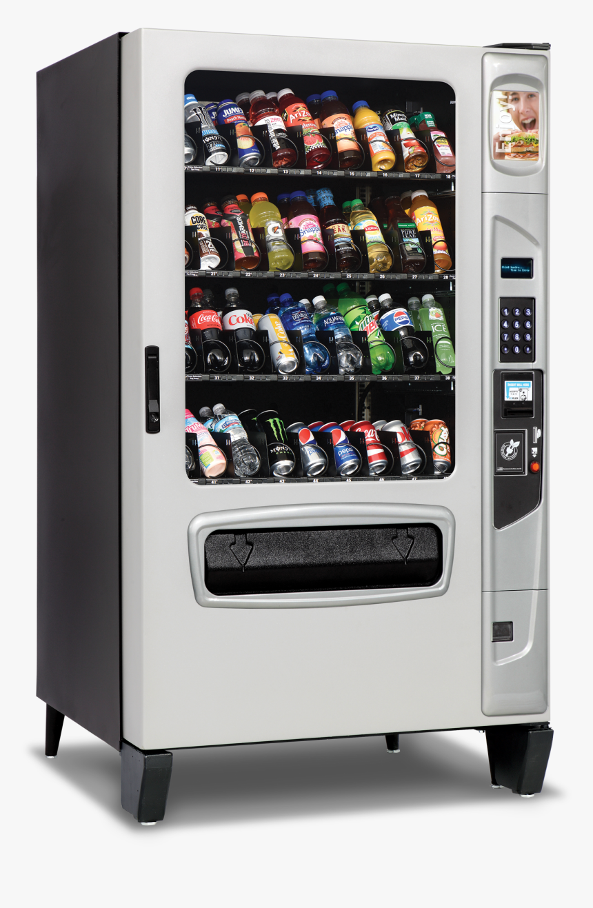 Silver Ab36/219e Elevator Equipped Beverage Merchandiser, HD Png Download
