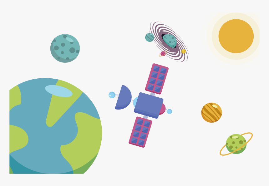 Royalty Free Spacecraft Satellite Adobe Outer Space, HD Png Download