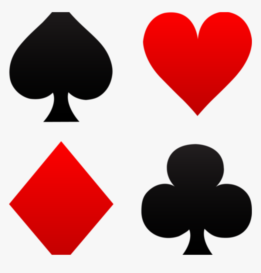 Free Clip Art Playing Cards Free Clip Art Of Red And, HD Png Download