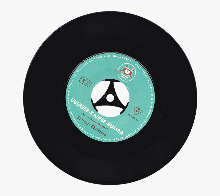 Record, Single, Vinyl, Vintage, Junk, Overseas Coffee, HD Png Download
