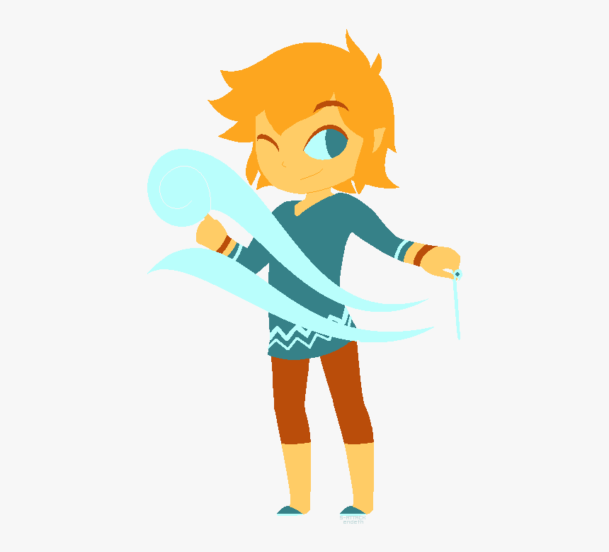 Wind Waker Link In His Pajamas, HD Png Download