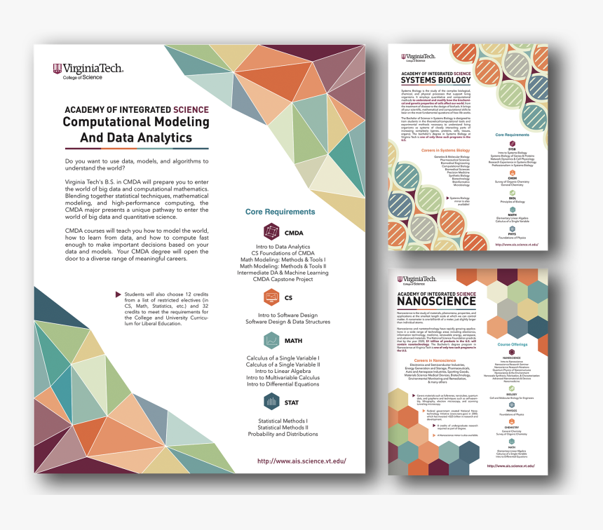 Virginia Tech College Of Science Flyer, HD Png Download