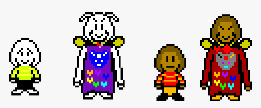 Asriel Dreemurr Sprites My Own, HD Png Download