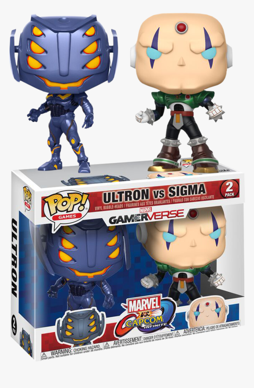 Marvel Vs - Capcom - Infinite - Ultron Vs Sigma Pop, HD Png Download