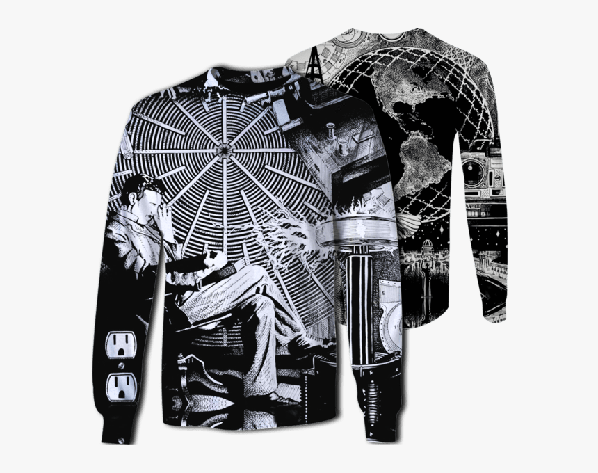 Gearhuman 3d Nikola Tesla Tshirt, HD Png Download