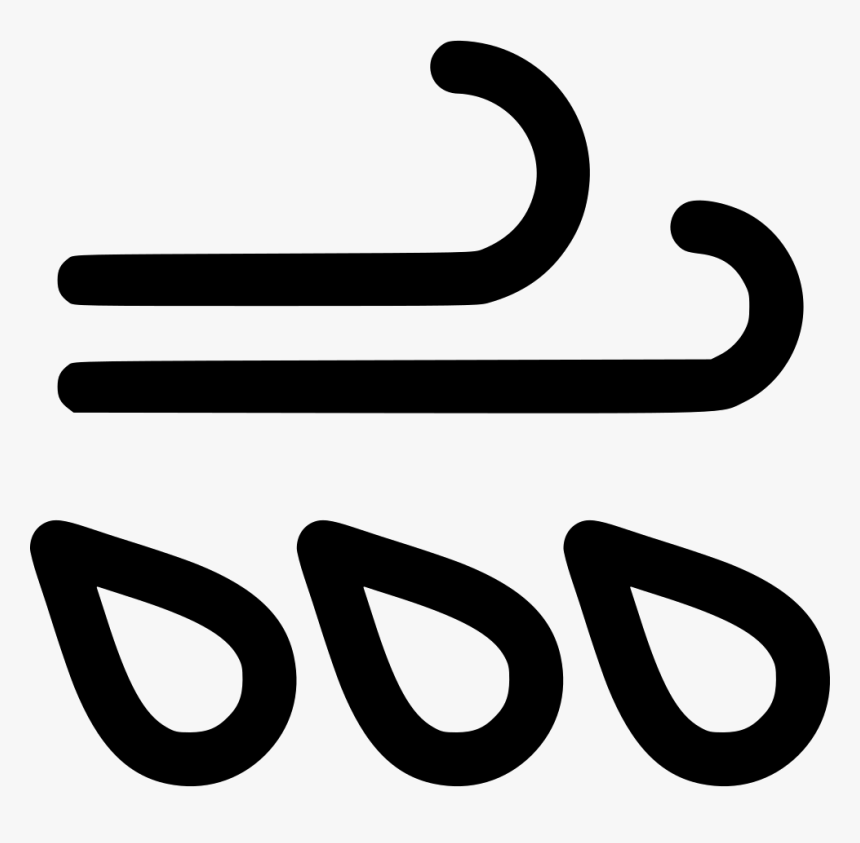 Wind Rain, HD Png Download