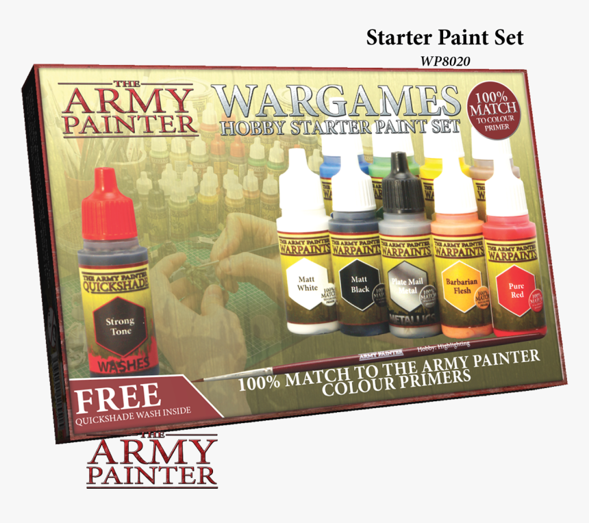 Army Painter Wargames Hobby Starter Paint Set, HD Png Download