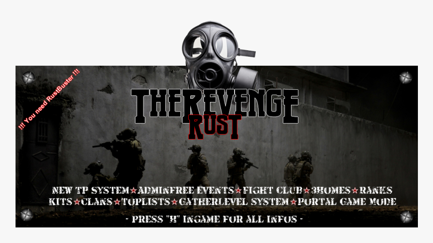 Rust Game Png, Transparent Png