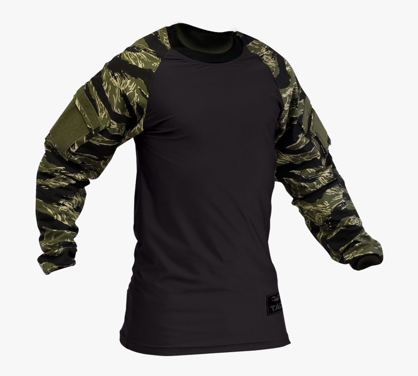 Valken V Tac Zulu Combat Shirt Tiger Stripe , Png Download, Transparent Png