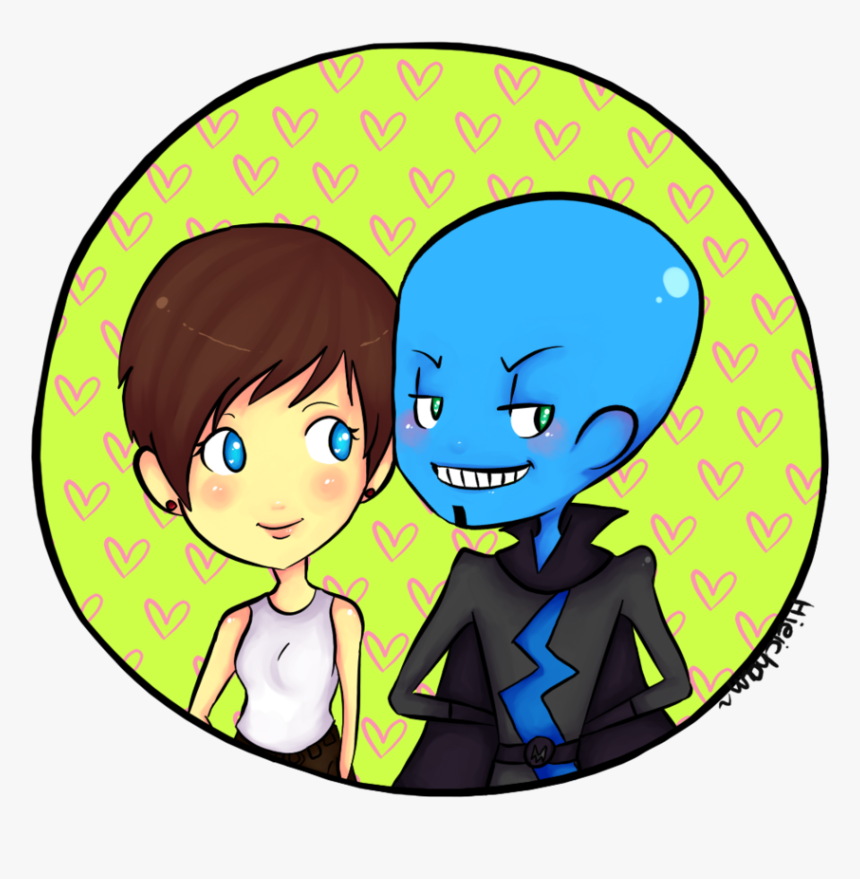 Megamind And Roxanne By Hieilovescookies, HD Png Download