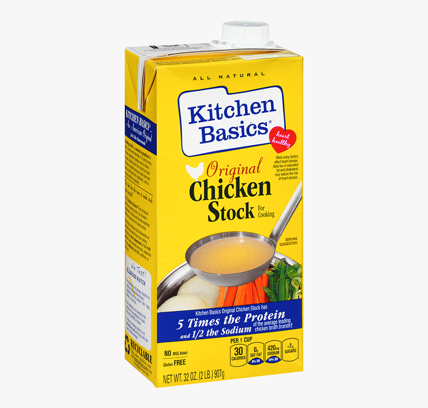 Kitchen Basics® Original Chicken Stock, HD Png Download