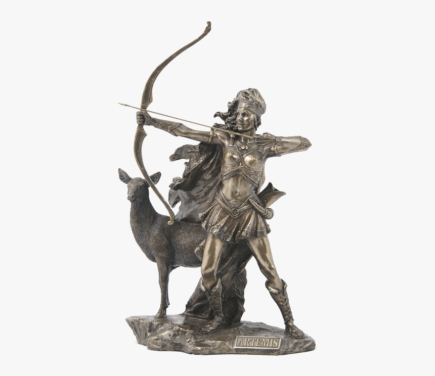 The Goddess Of Hunting And Wilderness Statue, HD Png Download