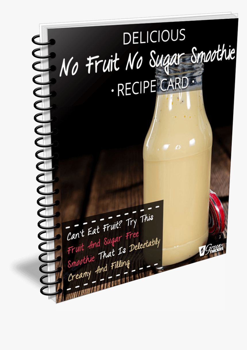 Delicious No Fruit No Sugar Smoothie Recipe Card ,, HD Png Download