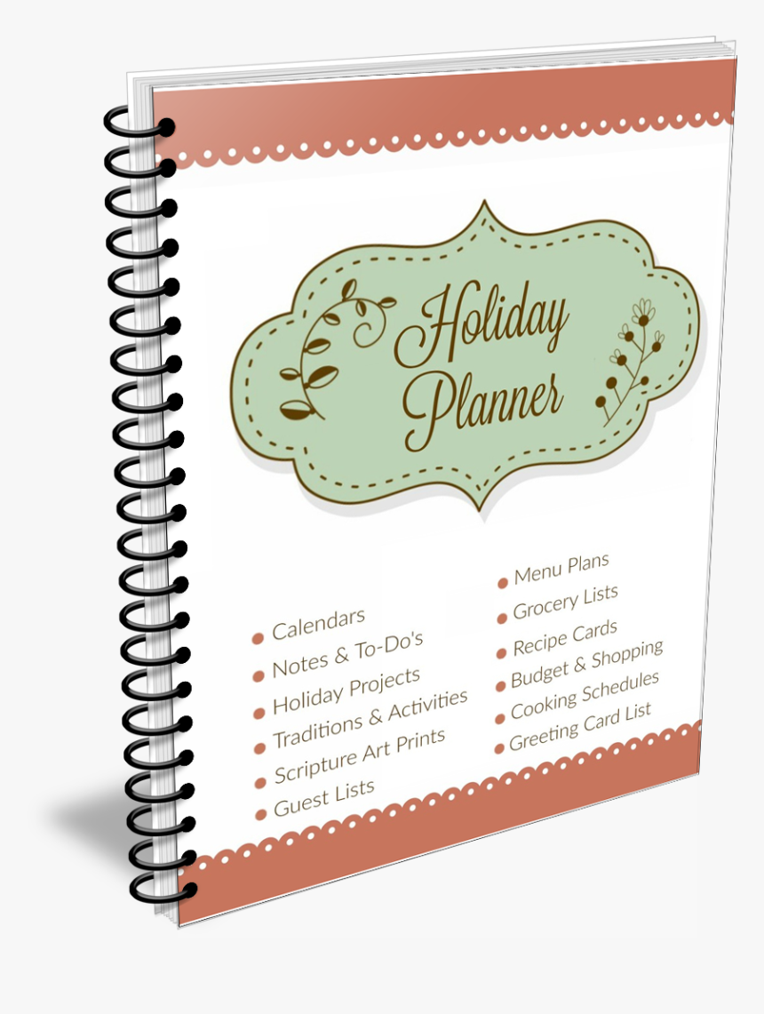 Holiday Planner For Thanksgiving & Christmas, HD Png Download