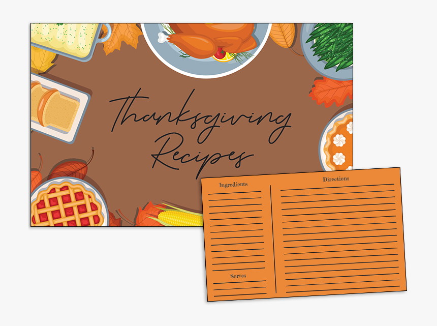 Recipe Card Png, Transparent Png