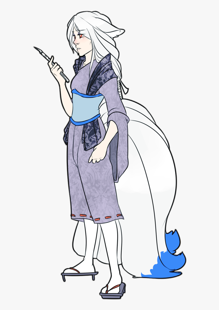Shiny Ninetales Gijinka, HD Png Download