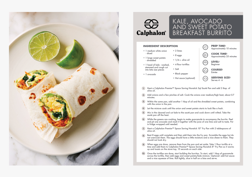Calphalon Recipe Cards-001, HD Png Download