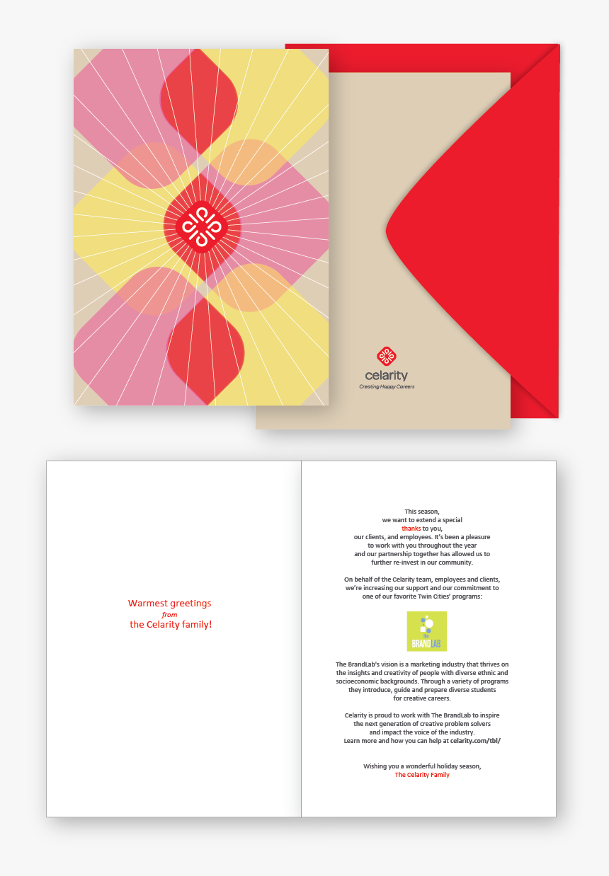 Holiday Card Png, Transparent Png