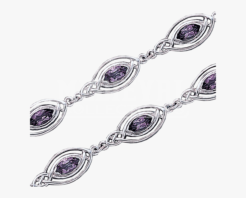 Celtic Bracelet With Gemstones, HD Png Download