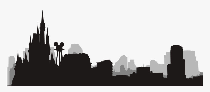 Universal Studios Orlando Silhouette, HD Png Download