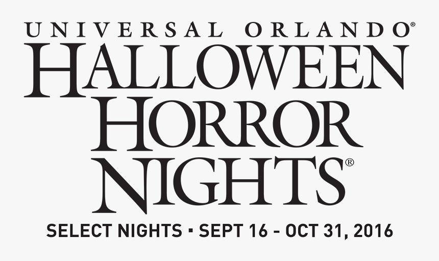 Universal Orlando Halloween Horror Nights 26, HD Png Download