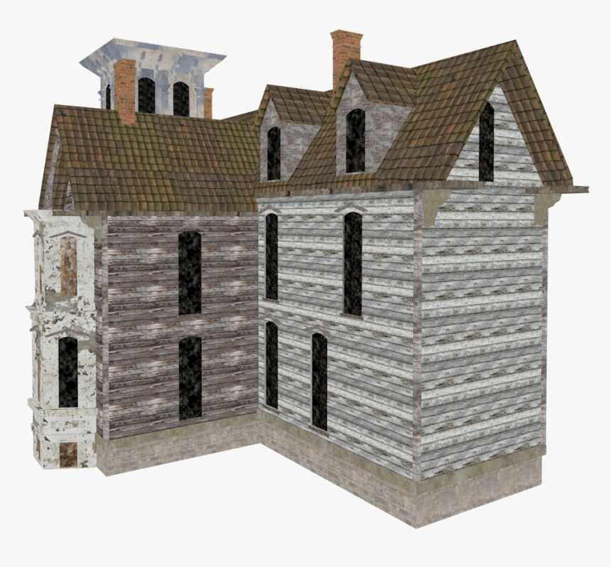 Abandoned House Png, Transparent Png