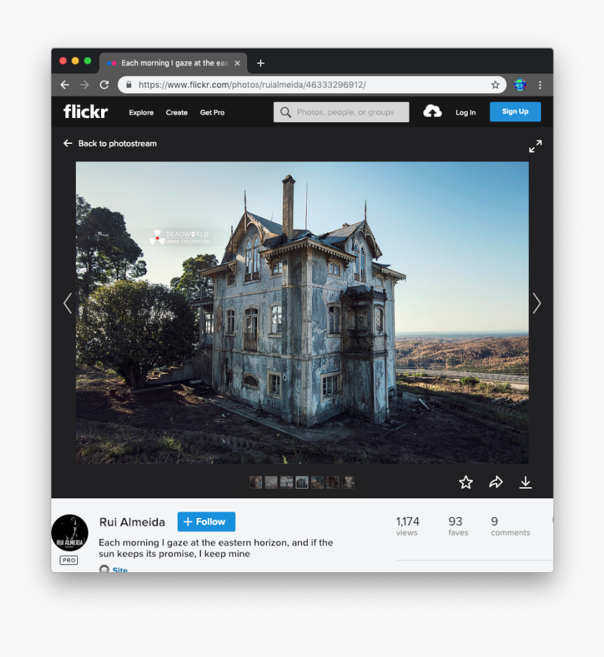 Rui Almeida Abandoned House, HD Png Download