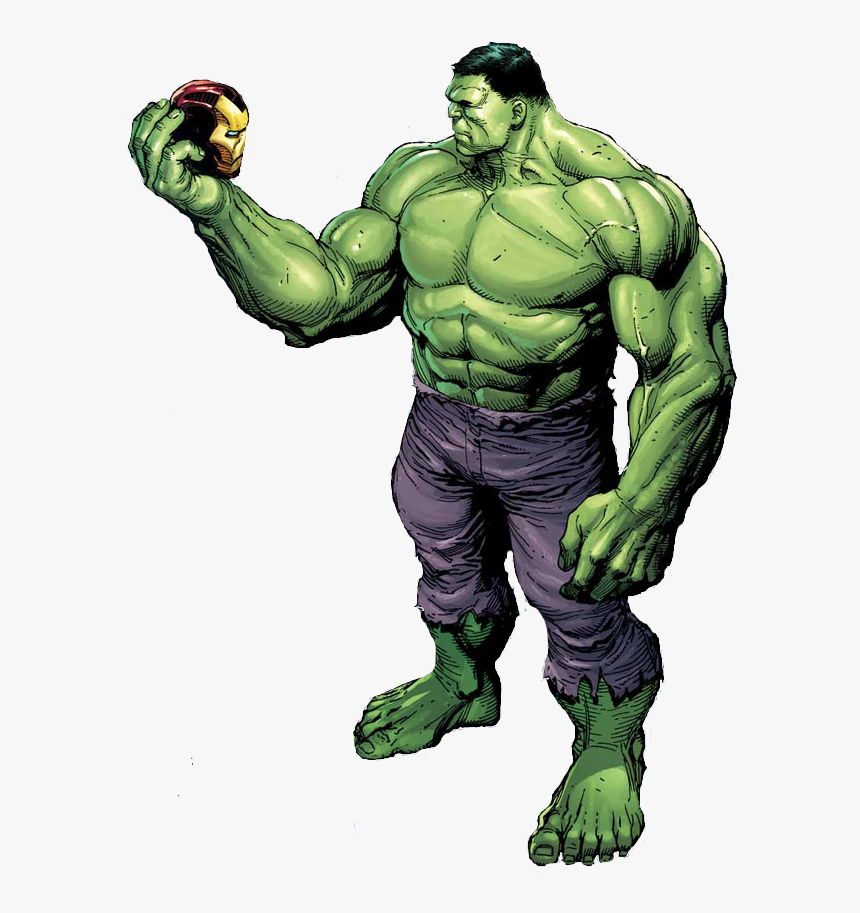 Bruce Banner Holds Iron Man S Helmet, HD Png Download