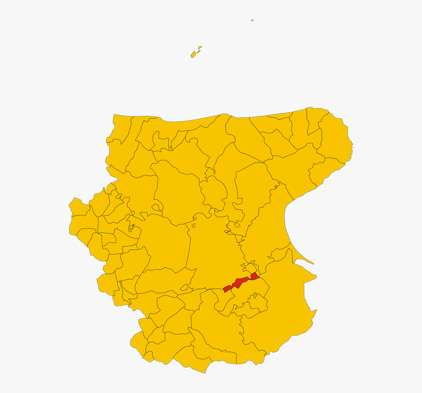 Map, Italy, Region, Province, HD Png Download