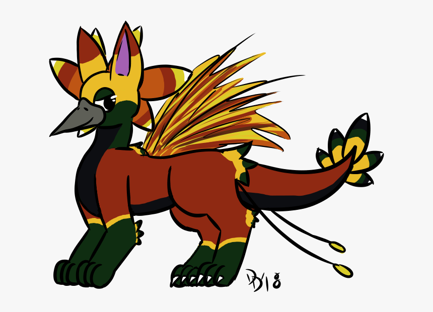 Greater Bird Of Paradise Fauxgryff Custom, HD Png Download