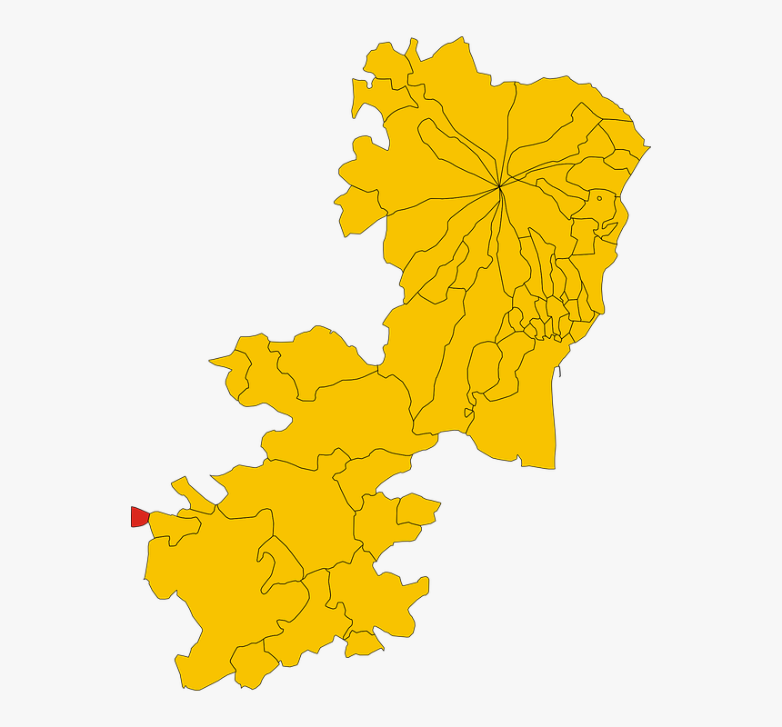 Map, Italy, San, Region, Province, Sicily, HD Png Download