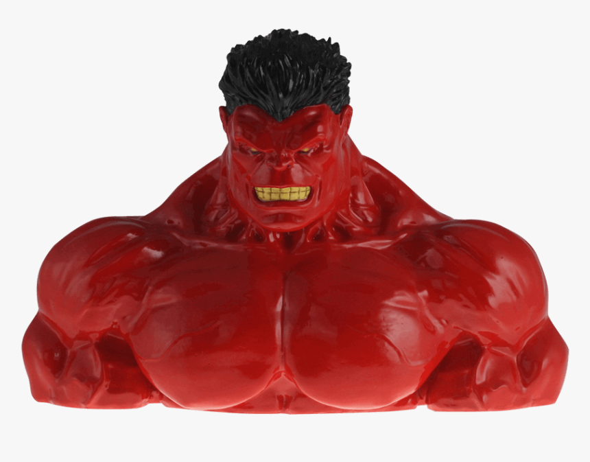 Red Hulk Resin Coin Bank, HD Png Download