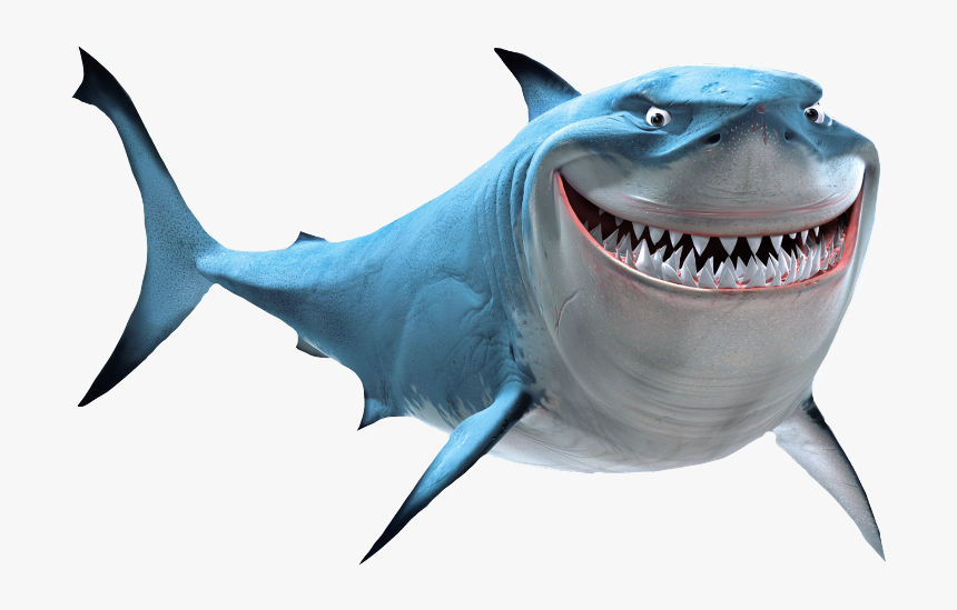 Bruce Great White Shark Marlin, HD Png Download