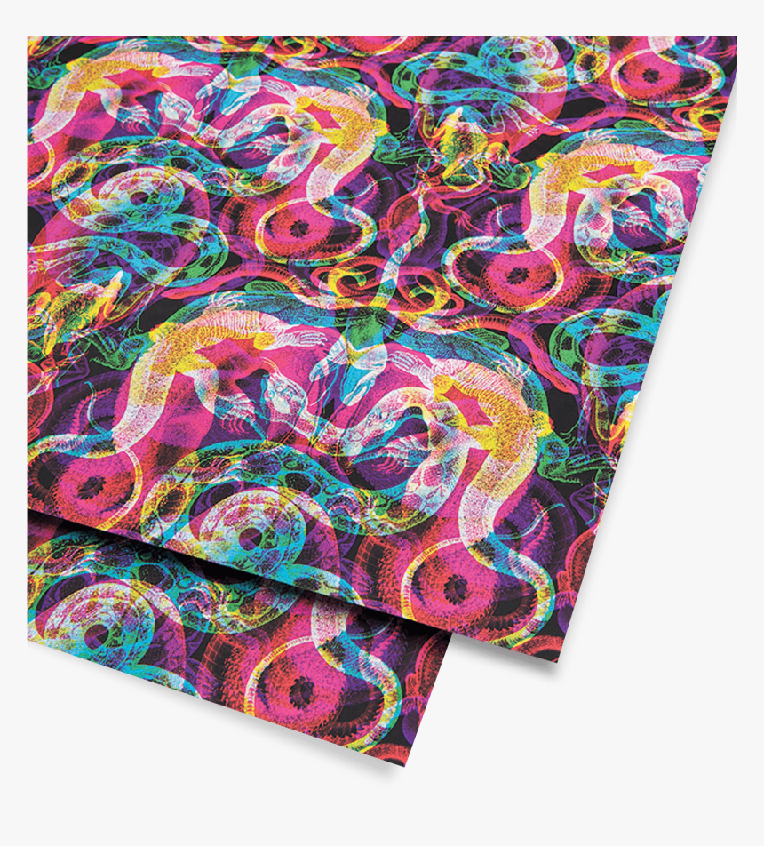 Snake & Lizard Wrapping Paper, HD Png Download