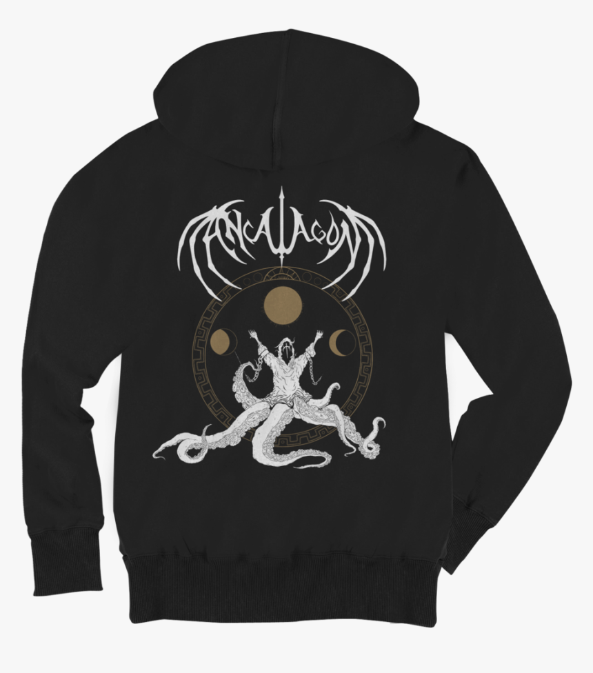 Ancalagon - Octowizard - Hoodie - Back, HD Png Download